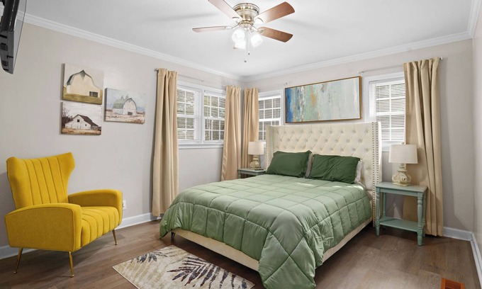 Rocky Mount Casa | Modern & Cozy Home Mins to everything