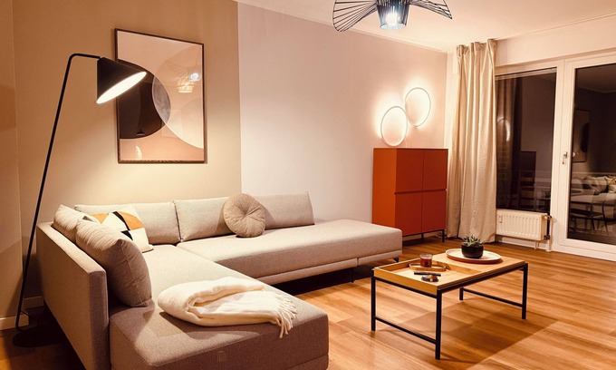 Huenxe Apartamento | Modern design apartment in Hünxe in the middle of Hünxe and yet in the countryside