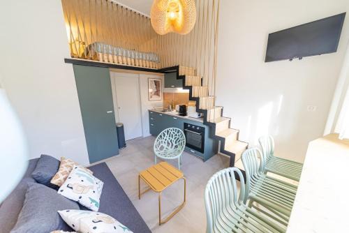 Les Poulettes Apartamento | Modern duplex studio, Gratte-Ciel