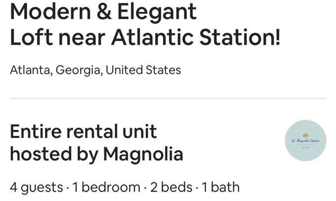 Atlantic Station Area Apartamento | Modern & Elegant Loft @ Atlantic station