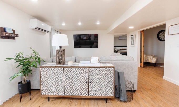Wellsville Otro | Modern Farmhouse Apartment, The Beehive