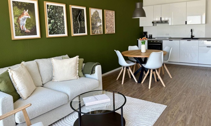 Bocholt Apartamento | Apartamento-Superior-Baño Privado-Vista a la Ciudad-Moderne Wohnung