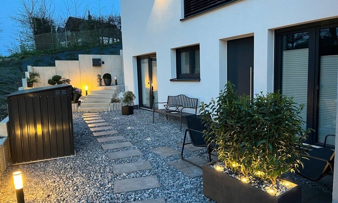 Allagen Apartamento | Modern holiday apartment near Lake Möhnesee directly on Ruhr Valley cycle path
