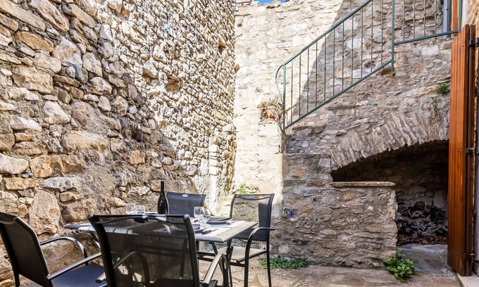 Minerve Casa | Casa de vacaciones en Minerve con patio privado