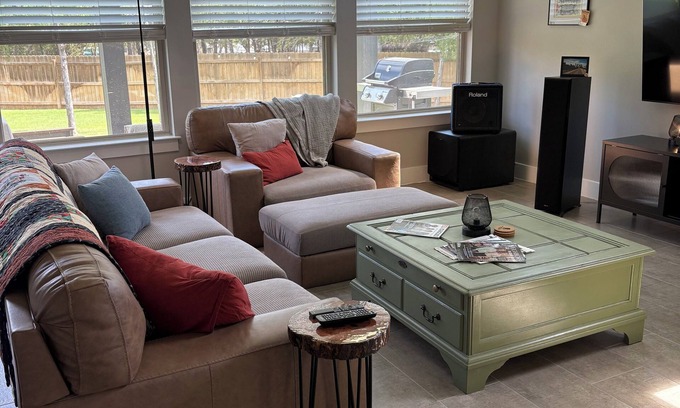 Wyldwood Casa | Wyldwood retreat near COTA and Bastrop with spacious yard.