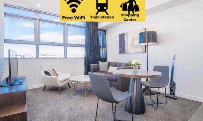 Chatswood CBD Apartamento | Modern Hotel Apartment Train Station Access! 1Bed1Bath at Chatswood