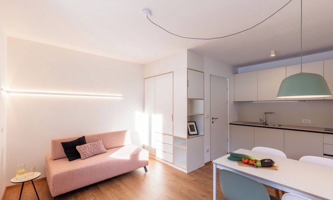 Valdaora di Mezzo Apartamento | Moderno "Hus Apartment - Nr. 3" con balcón, jardín y Wi-Fi