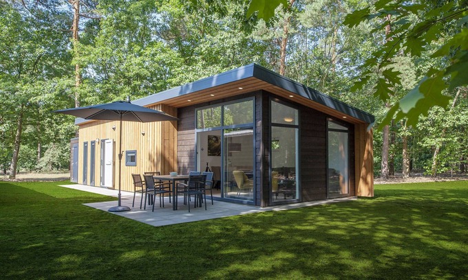 Municipality of Geldrop-Mierlo Chalet De Esquí | Modern lodge with dishwasher