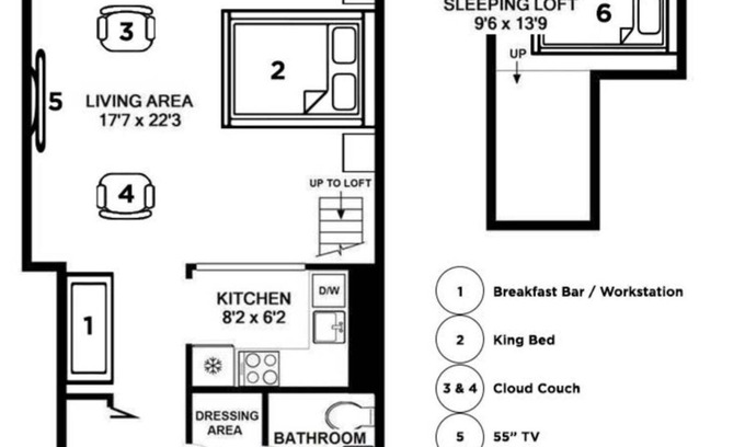 NoHo Apartamento | Modern Luxury Loft w/ Doorman-Hotel in the heart of Greenwich Village