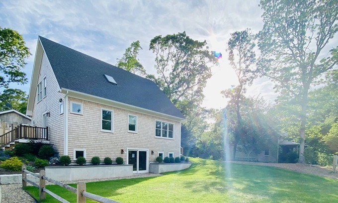 Lagoon Heights Casa | Modern Martha's Vineyard Retreat in Oak Bluffs