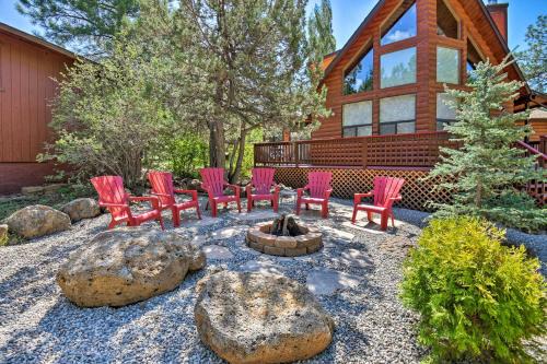 Munds Park Casa | Modern Mountain Chalet Munds Park Retreat with Deck