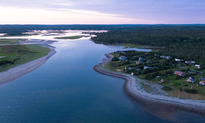 Lawrencetown Cabaña | Moderna casa frente al mar con vistas al millón de dólares