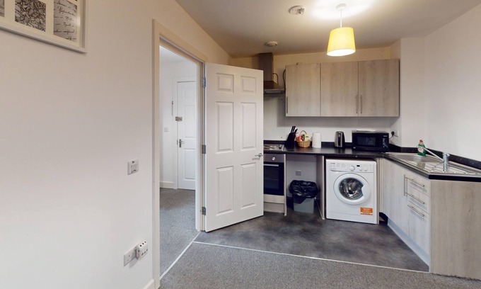 George Green Apartamento | Modern One Bed Apartment with Free Parking