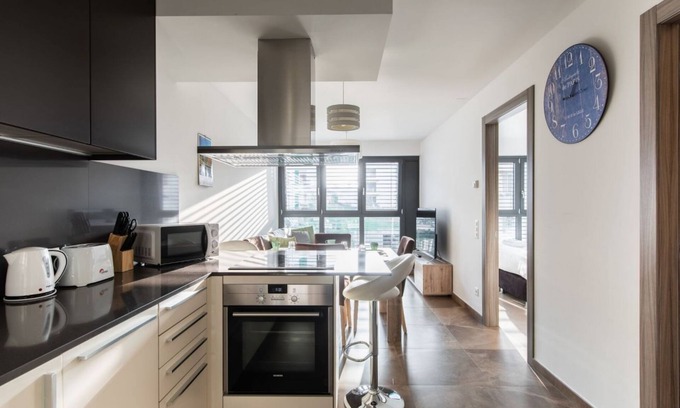 Massagno Apartamento | Moderno apartamento de dos habitaciones a 5 minutos del centro (LUCY)