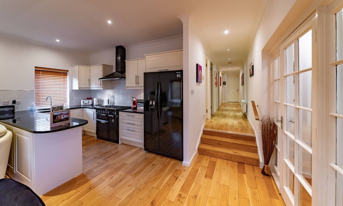 Gullane Cabaña | Moderna, abierta casa, cómodo a poca distancia de campos de golf y playa