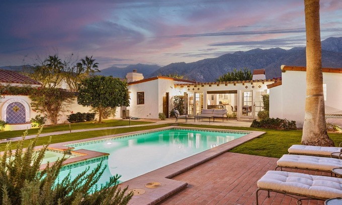 Araby Commons Casa | Modern Palm Springs Home with Pool and Hot Tub!
