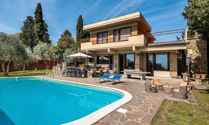 Florence Villa | Villa panorámica de lujo con piscina en Florencia - Toscana