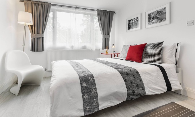 Childs Hill Apartamento | Encantador, tranquilo, nuevo estudio, cerca del centro de la ciudad y la estación de metro, (NW11)