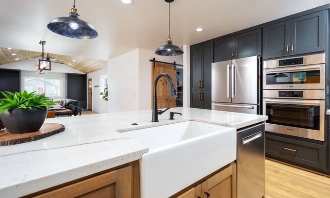 Sugarloaf Casa | Modern Renovated Family Cabin With Hot Tub I Game Room I Big Kitchen I Bunk Room