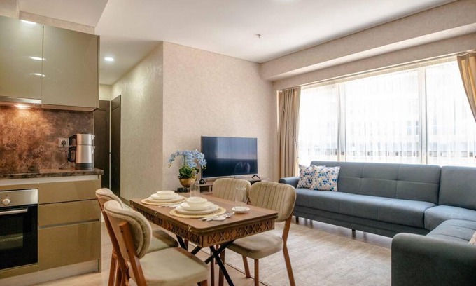 Mustafakemalpasa Apartamento | Modern residence in a complex with pool
