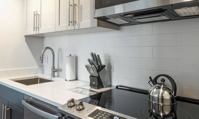 MIT Apartamento | Modern & Sleek One-Bedroom in Kendall Square