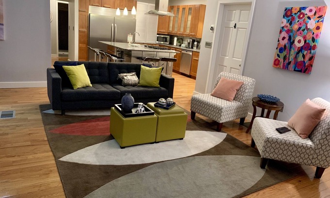 East Somerville Apartamento | MODERN Spacious 4bed 2bath HARVARD MIT BOS Cambridge Somerville walk everywhere!
