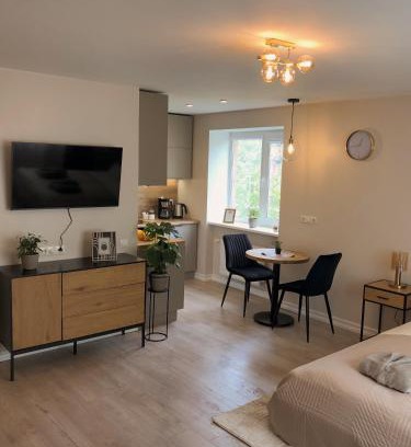 Liepaja Apartamento | Modern studio apartment near the beach - 5 min walk