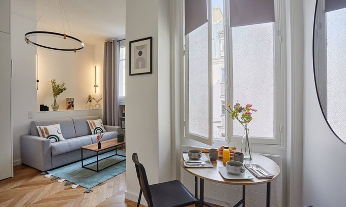 Quartier de la Plaine-de-Monceaux Apartamento | Studio Arc de Triomphe/parc Monceau