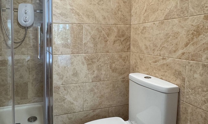 Hackney Downs Apartamento | Estudio-Moderno-Baño privado con ducha-Vista a la Ciudad