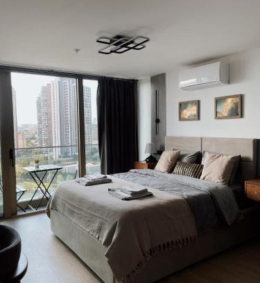 Kartal Apartamento | Modern Studio with balcony