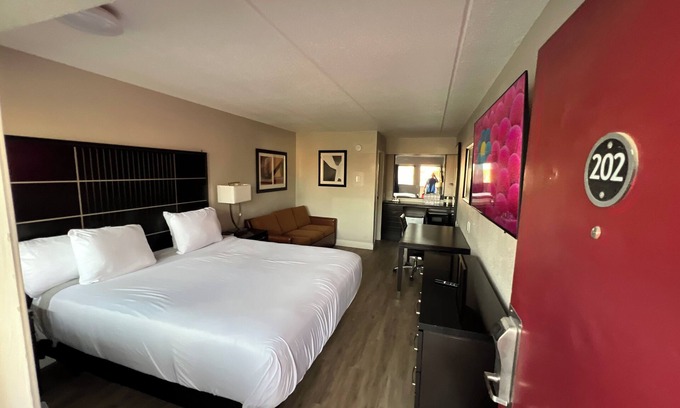 Broadmoor Apartamento | Modern Studio with King Bed and Queen Sofa Sleeper In Central Baton Rouge