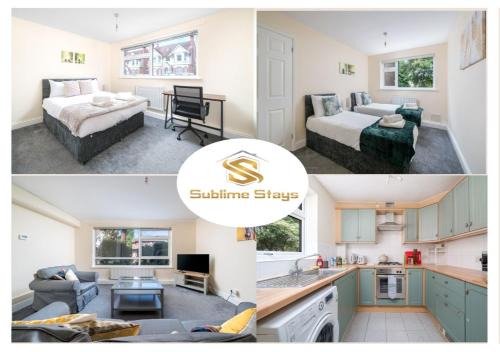 Redhill Apartamento | Modern & Stylish 2-Bedroom Near Redhill Station with Free Parking