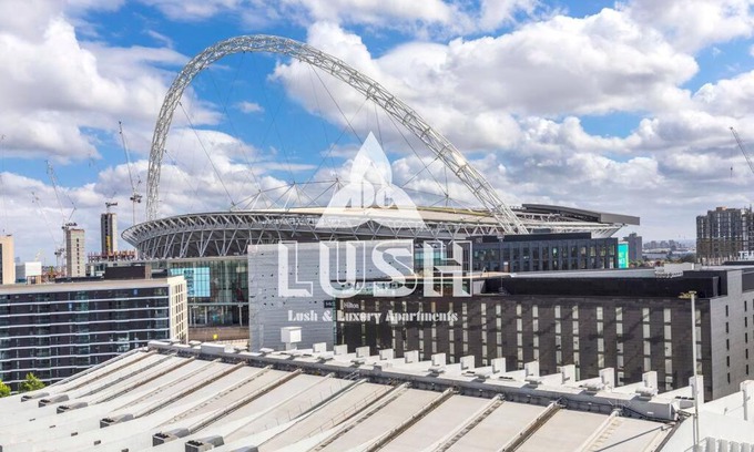 Wembley Park Apartamento | Modern, Stylish PENTHOUSE Apartment next to Wembley Stadium!