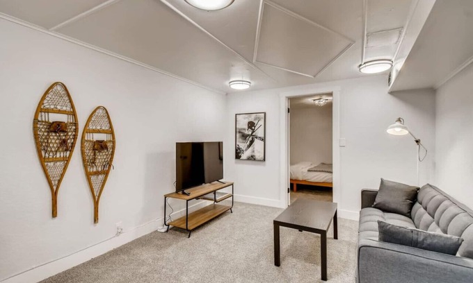 Harvey Park Condominio | Modern suite w/ yard and off-street parking!