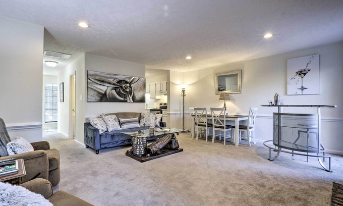 Pinehurst Casa | Modern Townhome w/ Deck & Golf Course Views!
