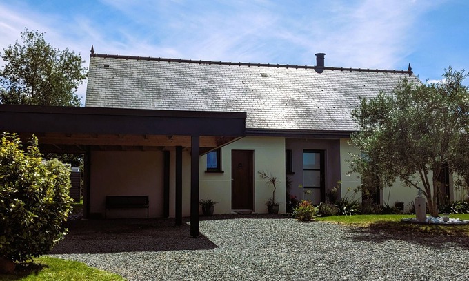 Pleumeur-Gautier Villa | Villa Nueva, moderna, en paz, a 4 km de La Mer Cerca Treguier Paimpol