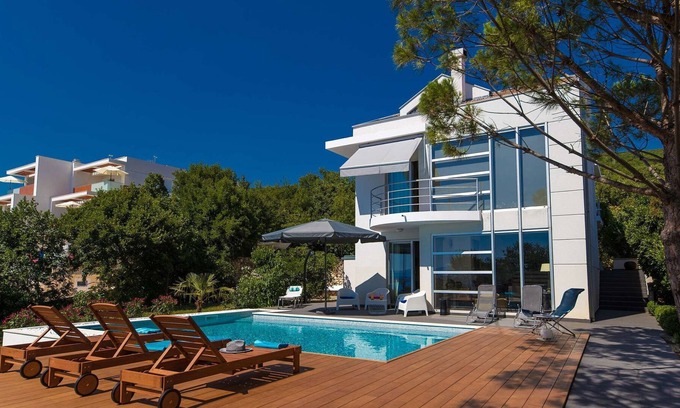 Dramalj Villa | Villa Moderna en Dramalj con Piscina Privada