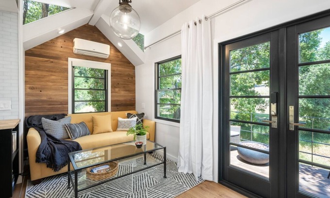 Arroyo Grande Cabaña | Modern Wine Country Tiny Home with Gas Fire Pit