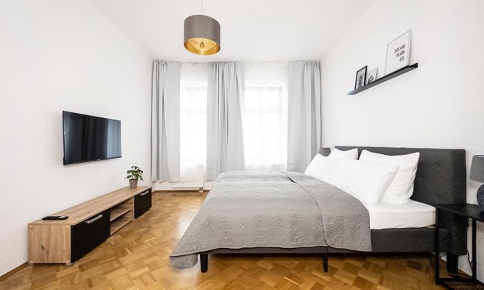 Gohlis Apartamento | Moderne 3Zimmer Wohnung mit Netflix und Balkon