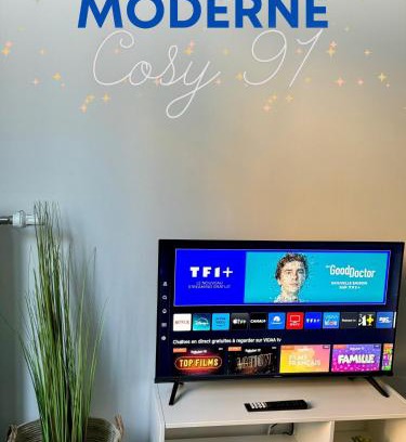 Bras de Fer Apartamento | Moderne Cosy T2 à Évry