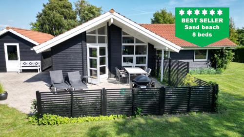 Store Kongsmark Casa | Moderne sommerhus, 8 senge, 250 mtr til sandstrand