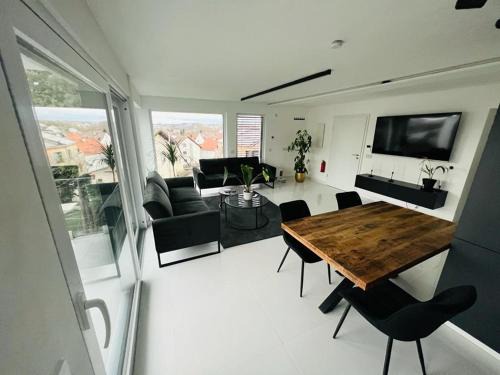Steinsfurt Apartamento | Moderne Wohnung nahe Museum