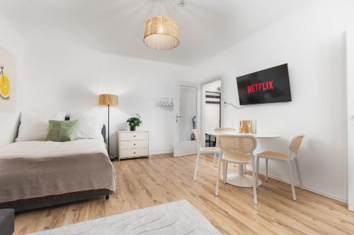 Linz Apartamento | Modernes Apartment in Linz mit Netflix & Balkon