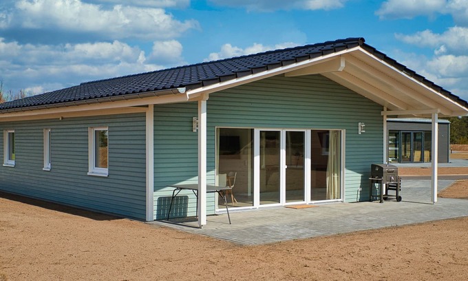 Klitten Apartamento | Modernes Schwedenhaus Lotta #4 - Skan-park Ferienhäuser & Tiny Houses am Bärwalder See