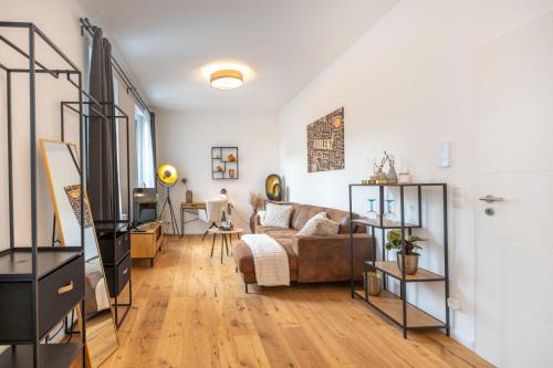 Horchheim Apartamento | Modernes Studio Augusta am Rhein, vollausgestattet, ruhig und verkehrsgünstig gelegen