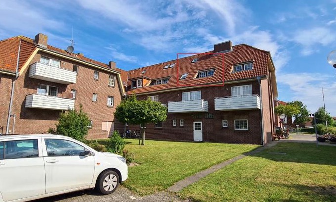 Friedrichskoog-Spitze Apartamento | Modernisierte Ferienwohnung Friedrichskoog - Spitze, gegenüber Mutter-Kind-Klinik