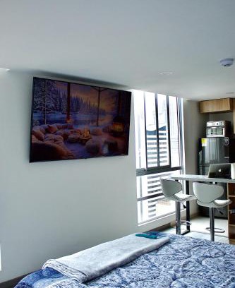 Centro International Apartamento | Moderno Apto en Centro Internacional, con Internet de alta velocidad y terraza