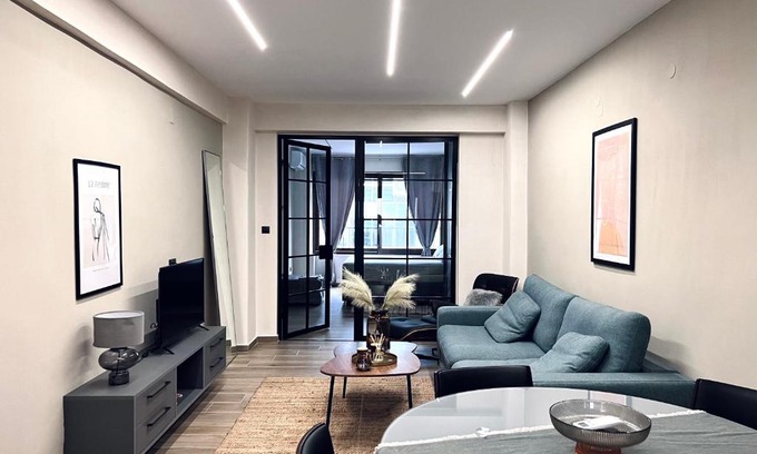 Thessaloniki City Centre Apartamento | Modiano Luxury Apartment Thessaloniki
