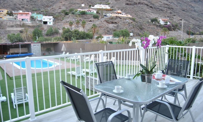 Mogan Apartamento | Mogán Sol, precioso apartamento con piscina a 3 km. de Puerto de Mogán