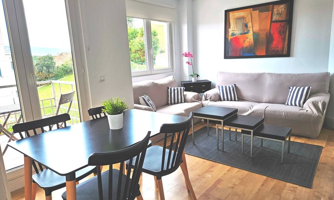 Mogro Apartamento | Mogro: Apartamento 3 habitaciones primera línea de Playa